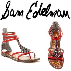 NIB🔥Sam Edelman ‘Ginger’ Gladiator Flat Sandal